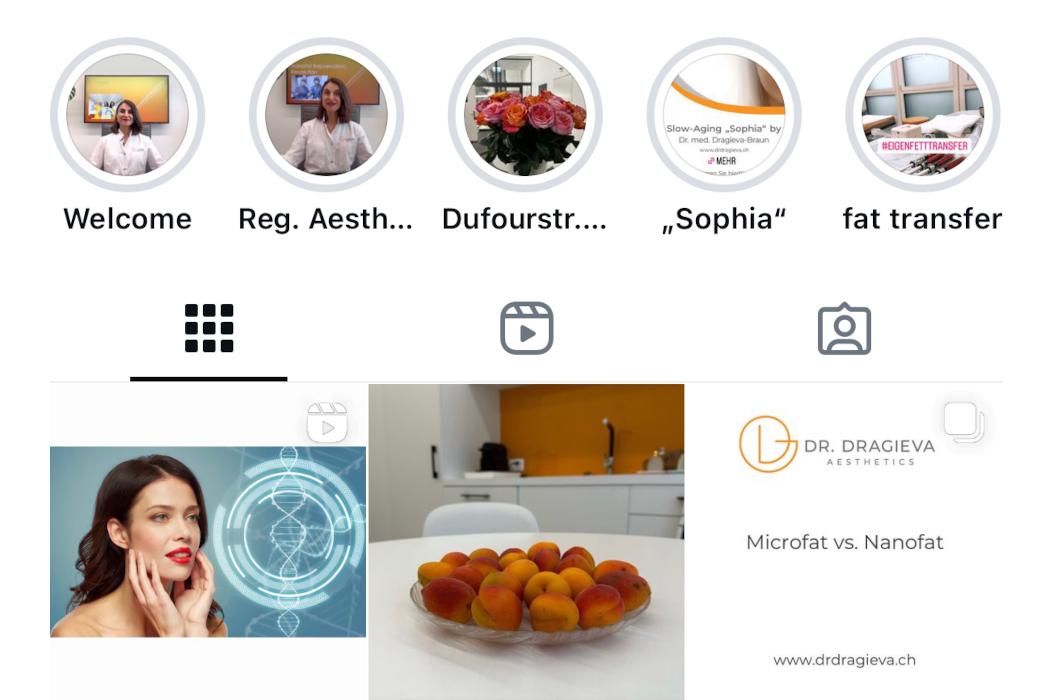 Instagram Dr. Dragieva Aesthetics